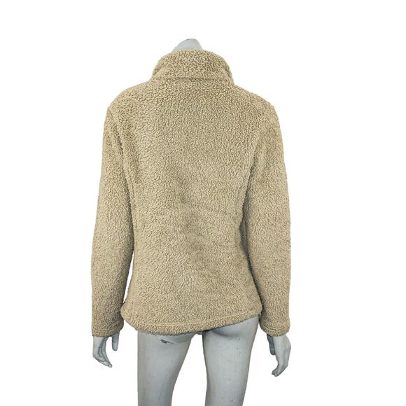 Patagonia Women's Los Gatos Fleece 1/4 Zip Sweater jacket in ELKH size Medium - Picture 3 of 10